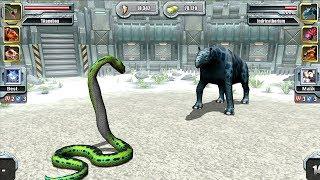 Titanoboa VS Indricotherium - Jurassic Park Builder GLACIER Tournament Android Gameplay