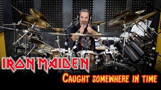 IRON MAIDEN Caught somewhere in time drum cover by stamatis kekes