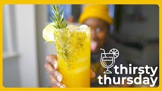 Tangerine Ginger Mocktail For That SEASONAL DEPRESSION    Thirsty Thursday 15