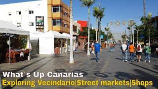 GRAN CANARIA//TODAY IN VECINDARIO|AVENIDA DE CANARIAS|MARKETS| ATLANTICO SHOPPING CENTER_26 12 2020