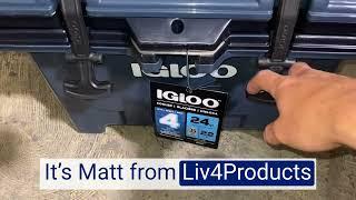 Honest review  Igloo 24 qt IMX Lockable Insulated cooler