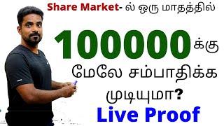 OPTION TRADING IN TAMIL| MAY MONTH  PROFIT AND LOSS