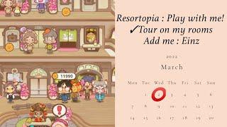 Resortopia : Tour to my rooms