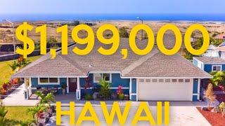 Hawaii house for sale  $1,199,000  3bd, 2ba, 1,322 sf  ocean views Wainani Estates