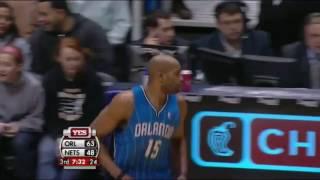 Vinsanity hits long 3 pointer vs Nets 2010 season HD