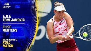 Ajla Tomljanovic vs. Elise Mertens Full Match | 2024 US Open Round 2