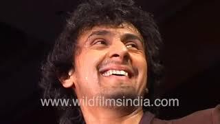 Sonu Nigam croons at his album launch of Classically Mild