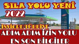 Sıla Yolu 2022 Mart Gidiş.İsviçre'den Türkiye'ye yolculuk.Sınırlardan en son bilgiler.Test lazımmı?