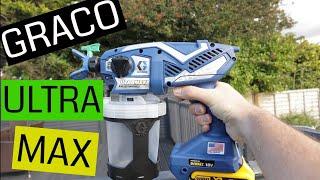 Graco Ultra Max (Ultimate MX) Cordless Airless Handheld Paint Sprayer Review