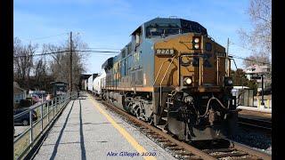 Two CSX Q438's a week apart! 2 8 & 2 15 20