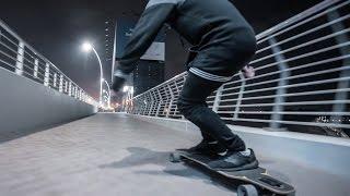 Longboard ride in Dubai - СМОТРЕТЬ ВСЕМ - экстрим - лонгбординг в Дубае