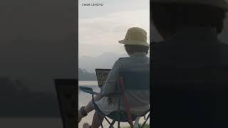 Lenovo’s Solar Powered Laptop on Display at MWC 2025