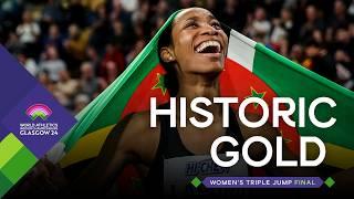 Women's triple jump final | World Athletics Indoor Championships Glasgow 24