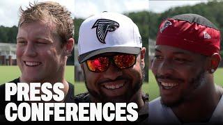 JD Bertrand, Carlos Washington Jr. and more talk excitement for joint practices | Atlanta Falcons