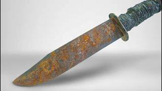 Survival Knife Destroyed By Fire? Restoration Perfection!