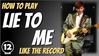 Lie to Me  - Chris Isaak (James Wilsey on guitar) | Guitar Lesson