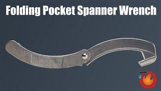 Folding Pocket Spanner Wrench