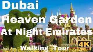 DUBAI AMAZING  MIRACLE GARDEN EMIRATES  WALKING TOUR #dubai