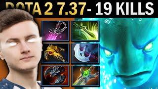 Morphling Gameplay Miracle with 19 Kills and Khanda - Dota 2 7.37