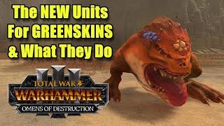 The New Greenskin Troops & What They Do - Omens of Destruction - Update 6.0 - Total War Warhammer 3