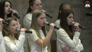 13 АПРЕЛЯ СЛУЖЕНИЕ РАДОСТНАЯ Детский Хор  "I Will Glorify God"