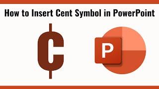 How to Insert Cent Symbol in PowerPoint