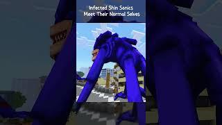 Infected Shin Sonic Have an Unexpected Power  #shorts