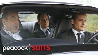 Harvey, Mike and Louis' Road Trip From Hell | Suits