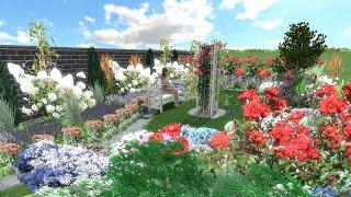3D-ПРОЕКТ ЗОНЫ ПЕРЕД ДОМОМ