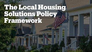 The Local Housing Solutions Policy Framework