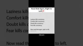 Read that Again, Right to Left #selfimprovement #motivation #mindset #discipline #success #shorts