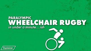 Paralympics: Wheelchair Rugby Explained