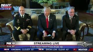 WATCH: President Trump Introduces New National Security Advisor To The Media (FNN)