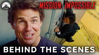 Tom Cruise Describes Hanging On Airplane Stunt | Mission: Impossible Rogue Nation | Paramount Movies