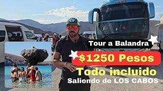 TOUR a Playa Balandra $1250 Pesos de 12 horas Todo Incluido Comida Playas y mas.