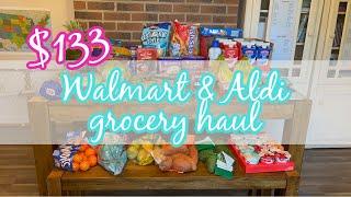 $133 TWO WEEK EXTREME BUDGET GROCERY HAUL FOR OUR LARGE FAMILY!