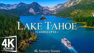 Lake Tahoe 4K - A Stunning Alpine Paradise of Blue Waters & Mountains