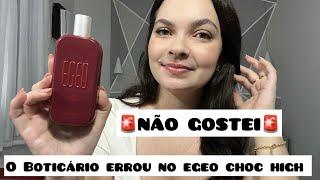 RESENHA EGEO CHOC HIGH - Não é o que eu esperava 🫠