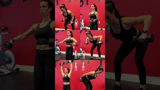 Upper body dumbbell workout #workout #dumbbellworkout #upperbodyworkout #gym #fitness #fitness #lift