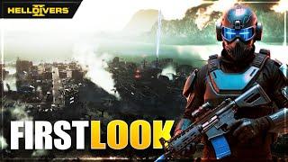 First Look At Helldivers 2 New Planets & Super Earth Defense