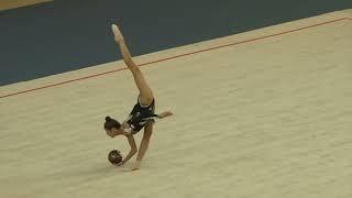 Karolina Tarasova ball Junior division Sky Grace 2024 28.4 Silver medal (RUS)