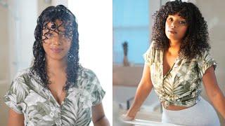 How I Get Hydrated Curls Using ONE Styling Product!  // 3B curls