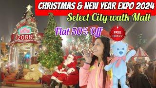 Christmas Mela 2024  Best place to Celebrate Christmas Select City Walk Mall Delhi Exhibition 2024