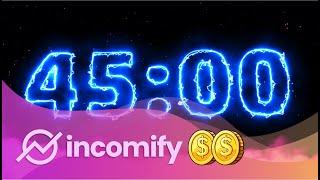 Electric Timer  45 Minute Countdown | Visit INCOMIFY