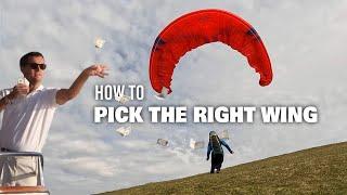 How To Choose THE BEST Paragliding Wing For You