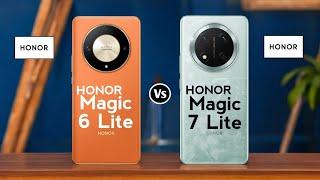 Honor Magic 6 Lite vs Honor Magic 7 Lite