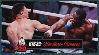 BYB 29 Main Event, Bare Knuckle Title Fight & Fight of the Night: Cub Hawkins vs. Gregoris Cisneros