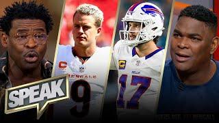 Are Bills the Chiefs' top AFC threat, Josh Allen MVP favorite, Bengals still contenders? | SPEAK