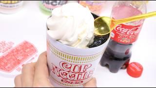 Cup Noodles Thermos Mug with 9 Kinds Cup Noodles Box Unboxing