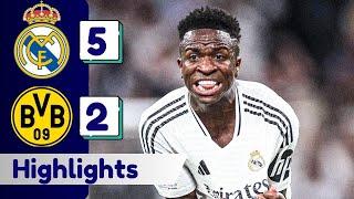 Real Madrid vs Dortmund 5-2   Highlights | UEFA Nations League 2024